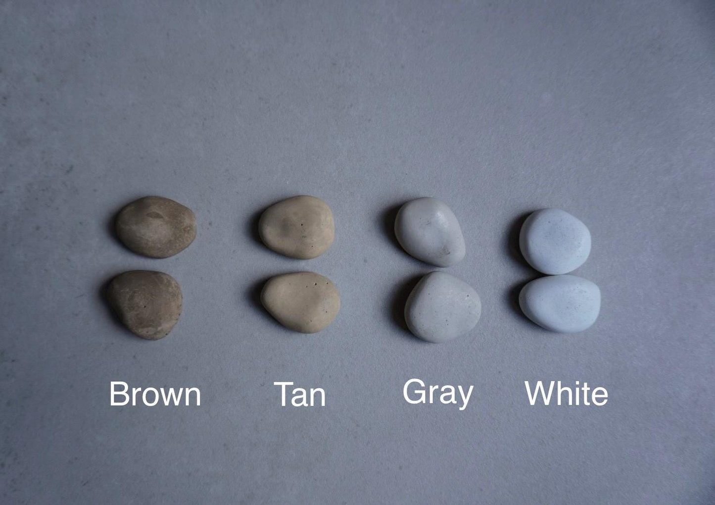 Pebble Magnets | Neodymium Concrete Magnets, Neutral Home Decor, Minimalist Fridge Magnets, River Stone Decor, Wabi Sabi, Calming Aesthetic