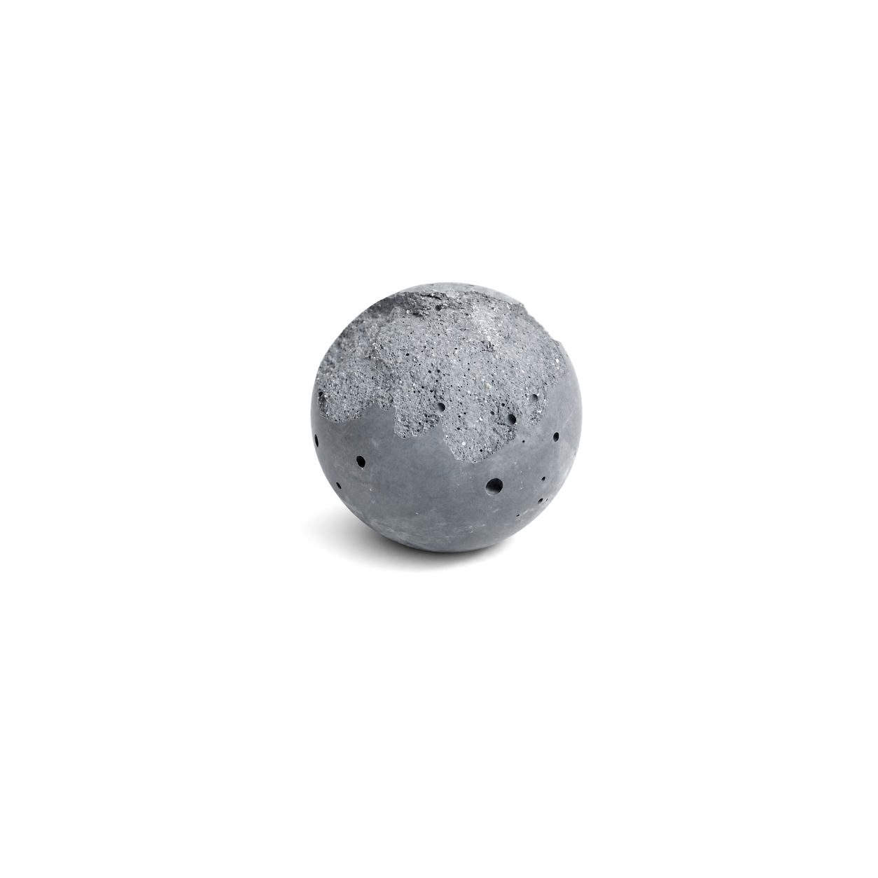 Rift Wabi-Sabi Concrete Sphere