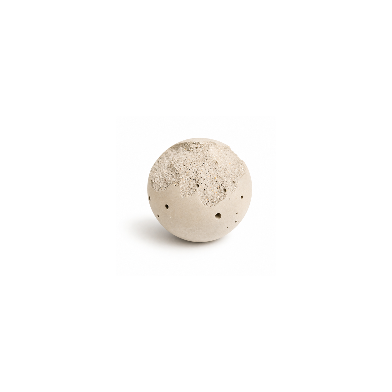 Rift Wabi-Sabi Concrete Sphere