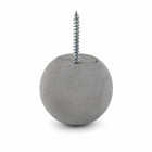 Bluish gray 2.5-inch Globe concrete wall hook
