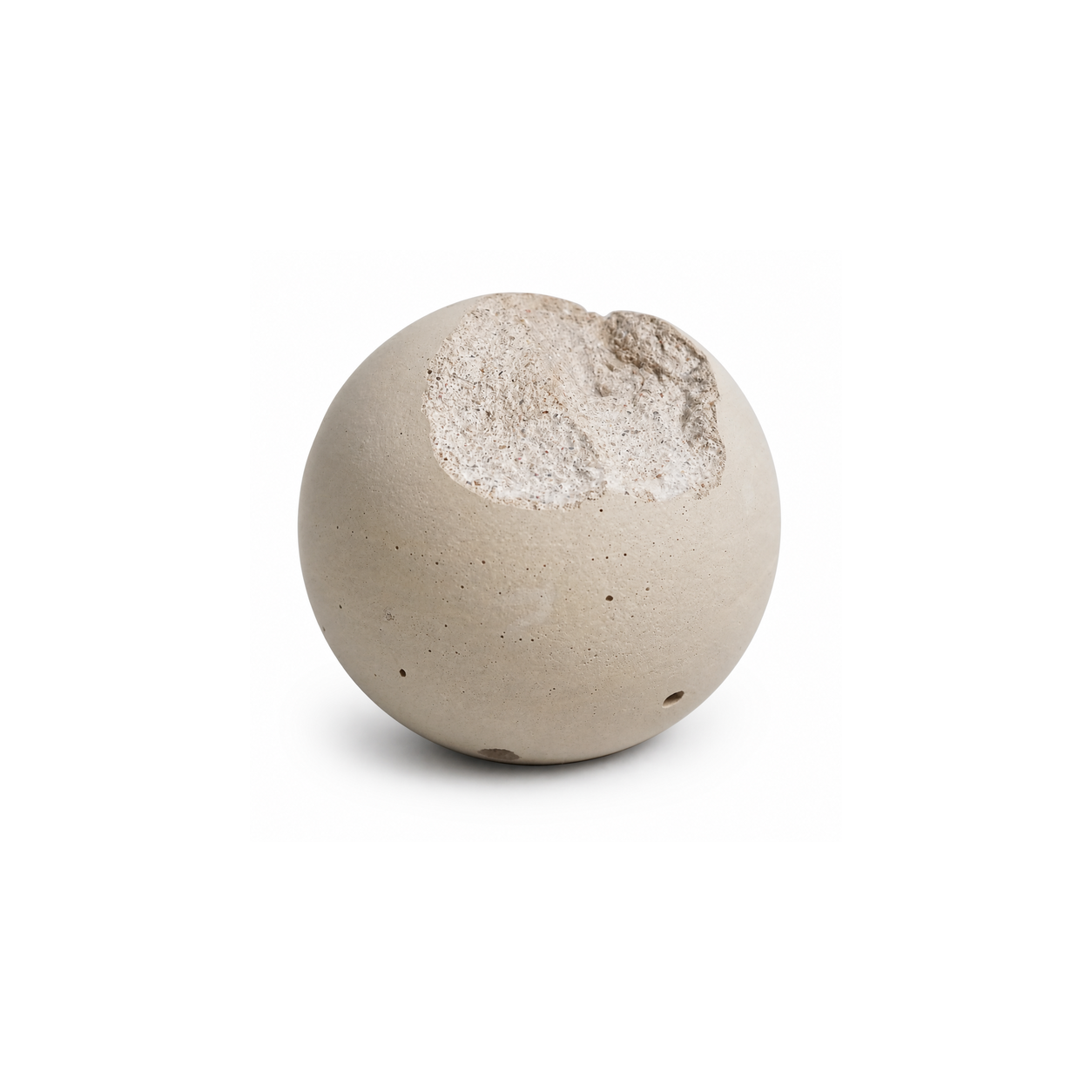 Rift Wabi-Sabi Concrete Sphere