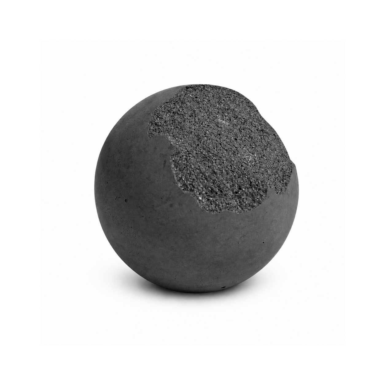 Rift Wabi-Sabi Concrete Sphere