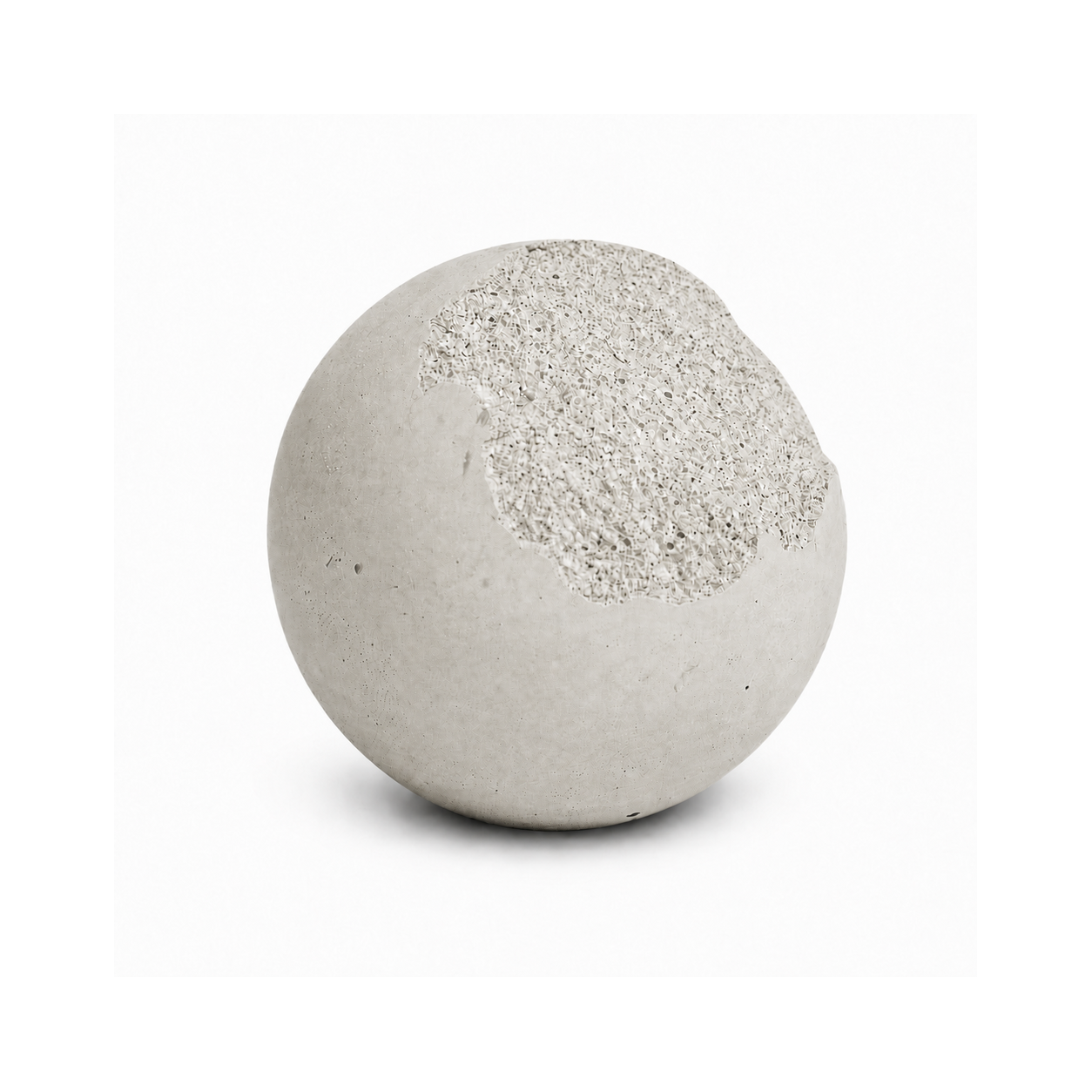 Rift Wabi-Sabi Concrete Sphere