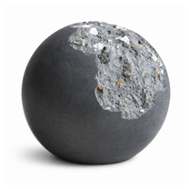 Rift Wabi-Sabi Concrete Sphere
