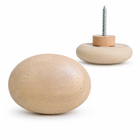 River Pebble Concrete Knob &amp; Wall Hook