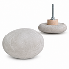 River Pebble Concrete Knob &amp; Wall Hook