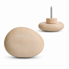 River Pebble Concrete Knob &amp; Wall Hook