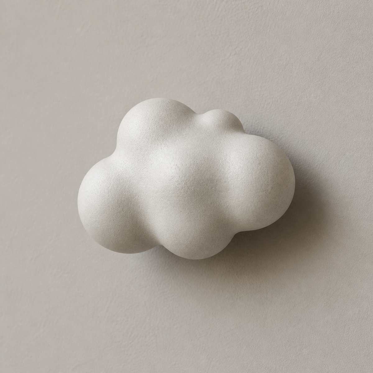 Cloud Concrete Knob &amp; Wall Hook
