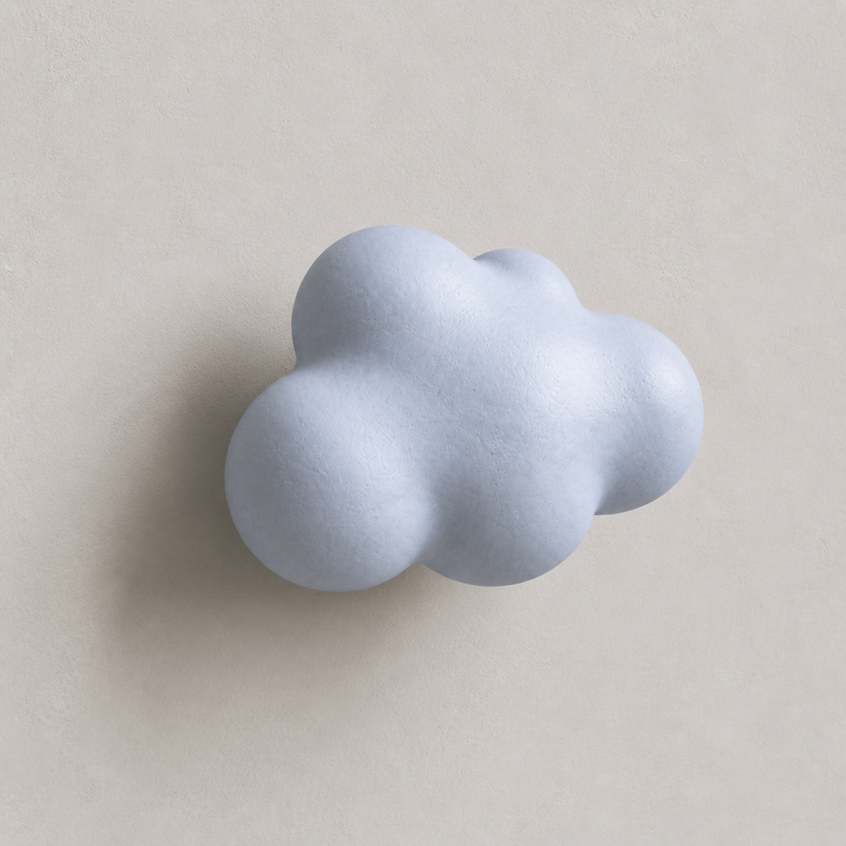 Cloud Concrete Knob &amp; Wall Hook
