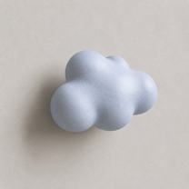 Cloud Concrete Knob &amp; Wall Hook
