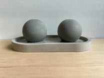 Concrete Paper Weight Sphere - 2.24"