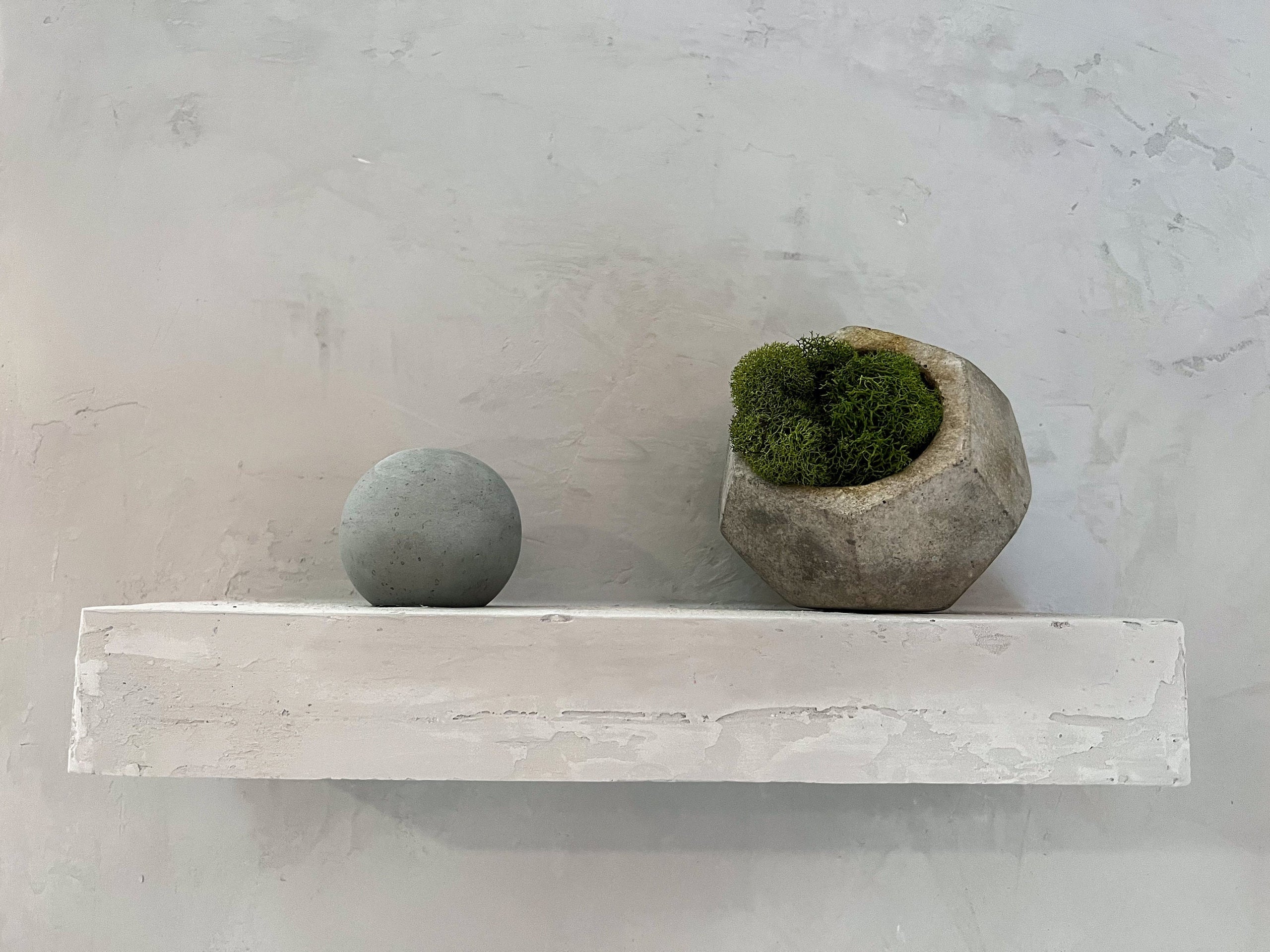 Concrete Paper Weight Sphere - 2.24"