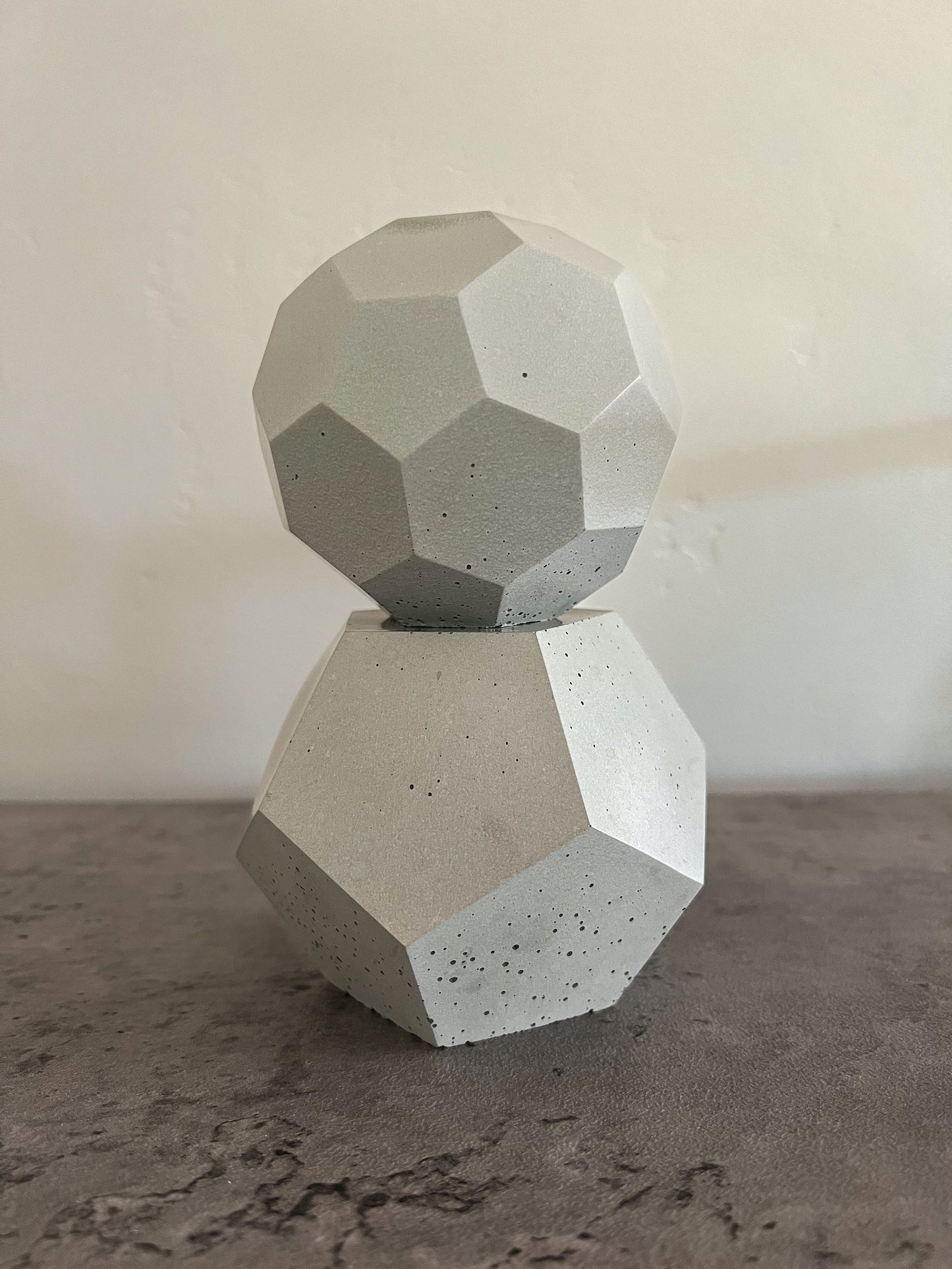 Concrete Sculpture, Geometric Decor, Cement Decor, Modern Decor, Garden Ornament, Concrete Decor, Shelf Decor, Bookend, Office Decor, Gift