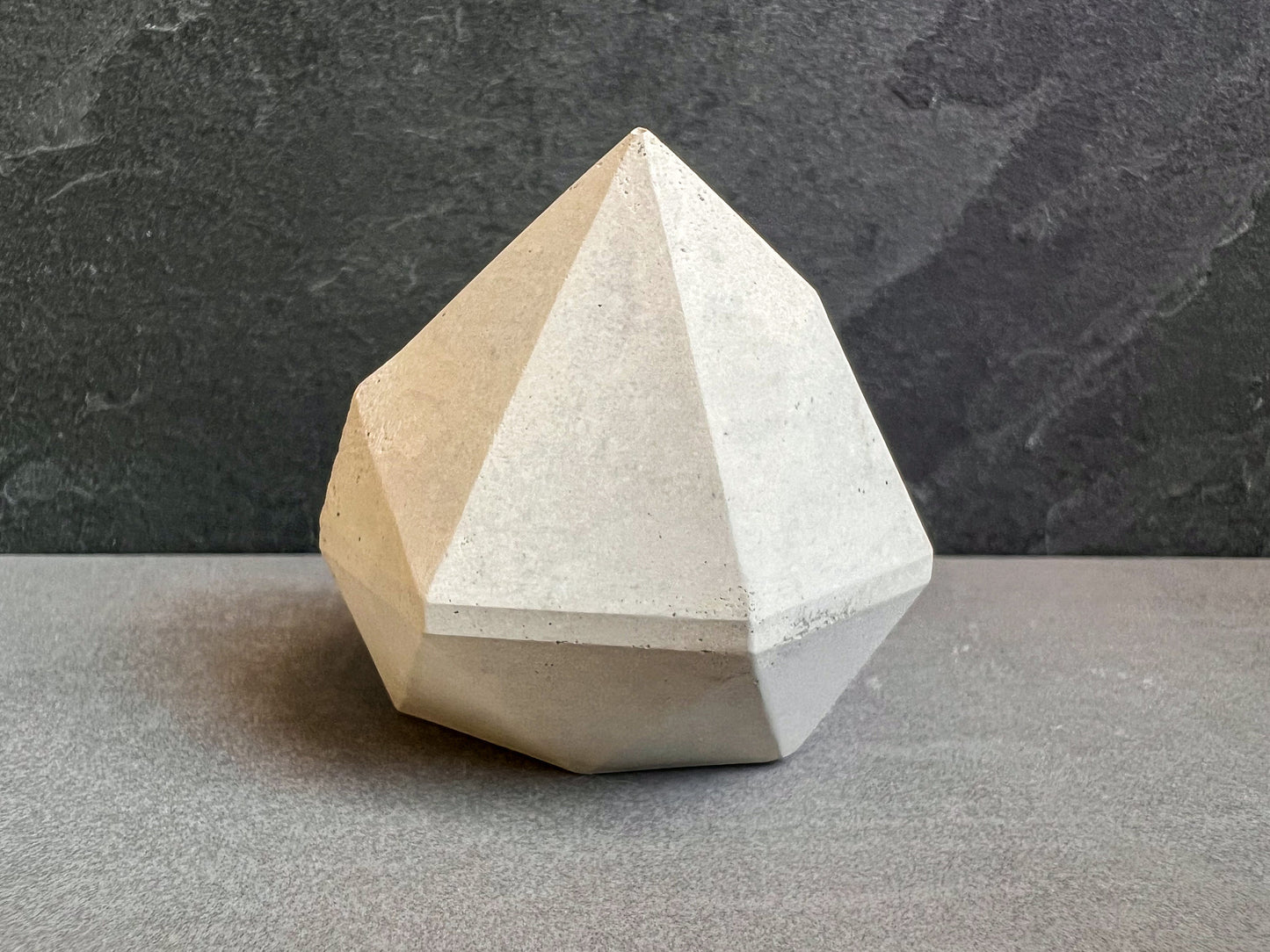 Concrete Paper Weight, Concrete Sculpture, Geometric Decor, Cement Decor, Minimalist Decor, Concrete Decor, Garden Ornament, Letter press