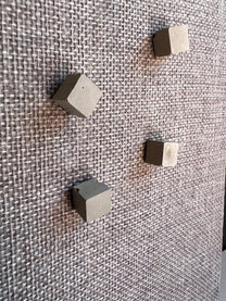 Square Push Pins - Set of 9