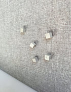 Square Push Pins - Set of 9
