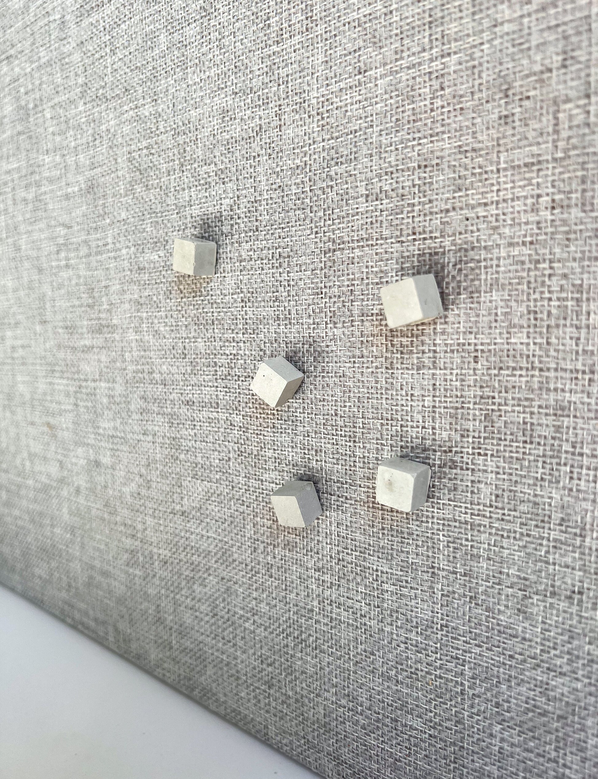 Concrete Push Pins, Minimalist Thumb Tack, Modern Office Decor, Cement Push Buttons, Pin Board Pin, Cork Board Needle Pins, Office Pins