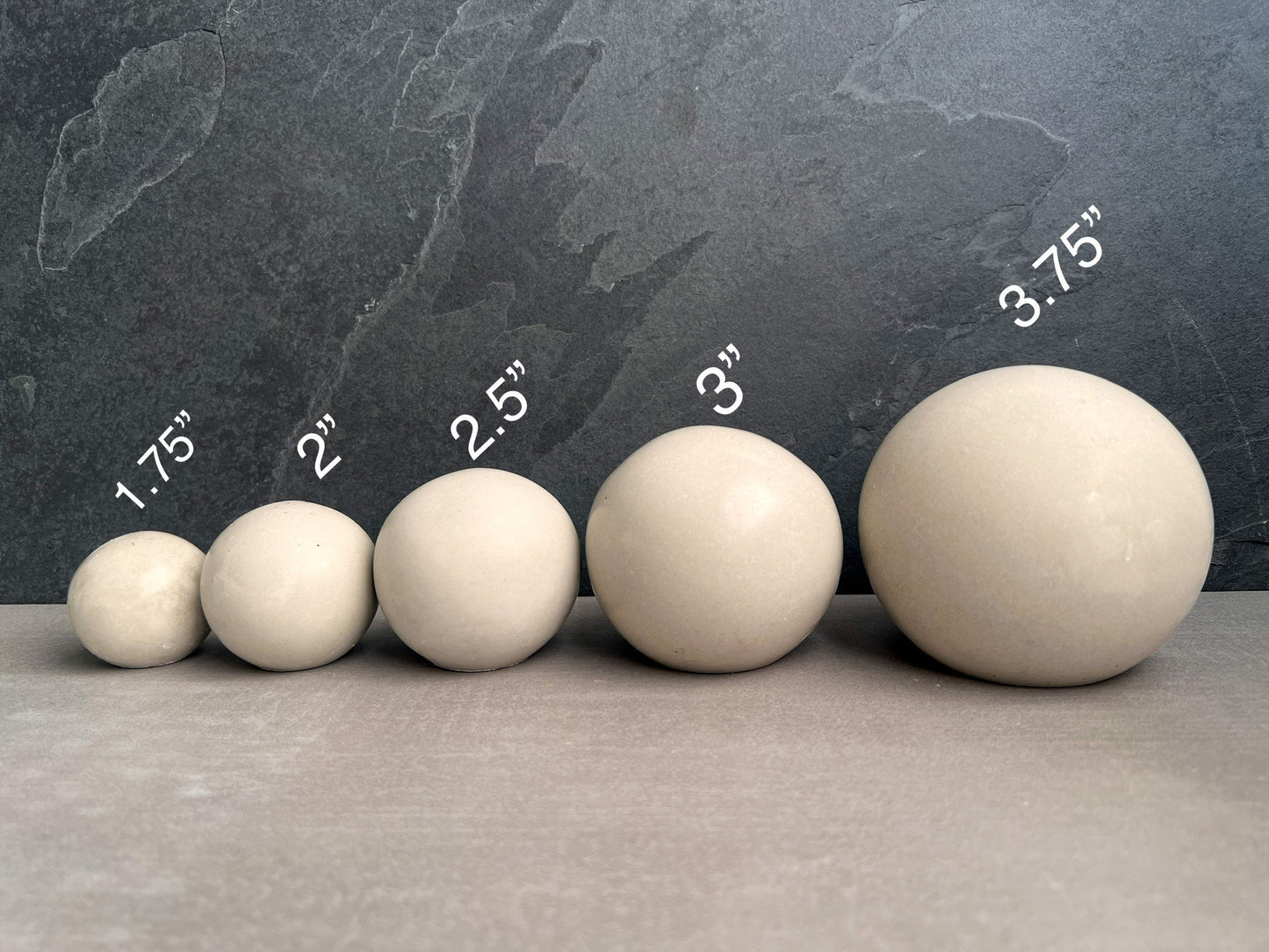 Wabi Sabi Concrete Sphere, Live Edge Ball, Broken Cement Bookend, Irregular Orb, Imperfect Photography Prop, Photoshoot Display, Shelf Art