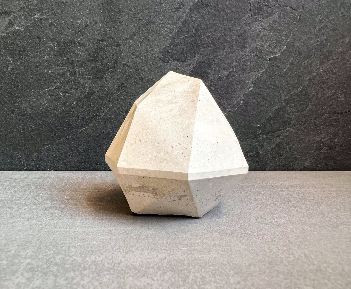 Concrete Paper Weight, Concrete Sculpture, Geometric Decor, Cement Decor, Minimalist Decor, Concrete Decor, Garden Ornament, Letter press