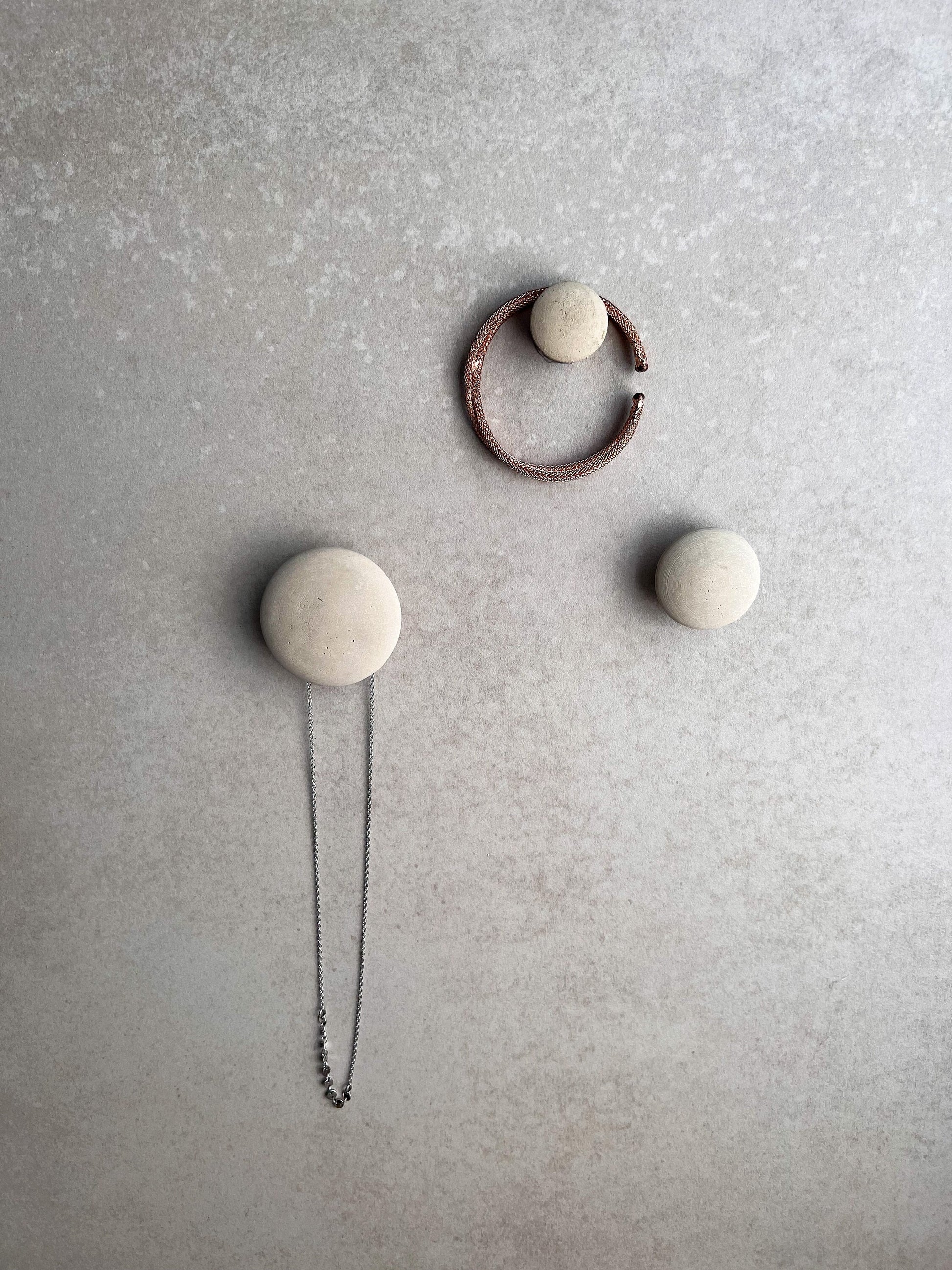 Round Concrete Hook, Circular Cement Knob, Hat Hook, Modern Hook, Decorative Peg, Entryway Coat Hook, Wall Storage, Round Hanger, Minimalist