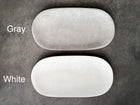 Large Oval Concrete Tray, Decorative Tray, Jewelry Display, Minimalist Cement Catchall, Table Decor, Scandi Organizer, Bathroom Bottle Tray