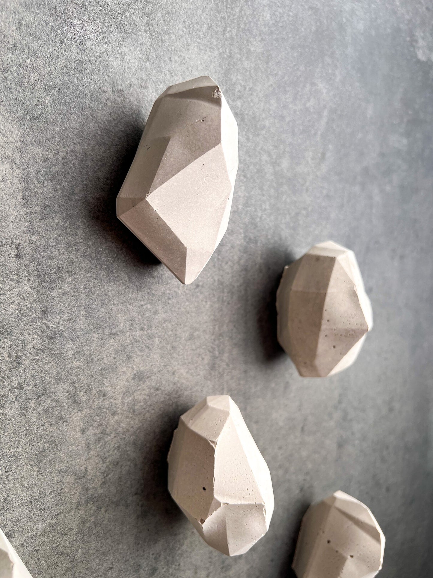 Geometric Wall Hook, Concrete Wall Hook, Irregular Knob, Towel Hook, Wall Hanger, Cement Wall Decor, Minimalist, Modern Wall Peg