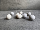 Concrete Ball Push Pins - Set of 10