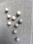 Concrete Ball Push Pins - Set of 10