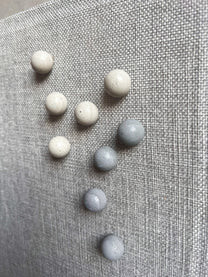 Concrete Ball Push Pins - Set of 10