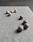 Concrete Ball Push Pins - Set of 10