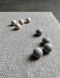 Concrete Ball Push Pins - Set of 10