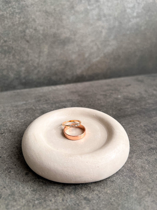 Small Cloud Concrete Tray, Pebble Tray, Decorative Tray, Ring Dish, Catch All Tray, Bubble Tray, Jewelry Display, Minimalist Tray, Decor