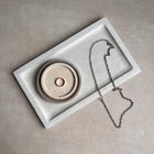 Rectangle Concrete Tray, Decorative Trinket Dish, Japandi Jewelry Display, Minimalist Cement Catchall, Modern Table Accent, Bottle Holder
