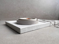 Rectangle Concrete Tray, Decorative Trinket Dish, Japandi Jewelry Display, Minimalist Cement Catchall, Modern Table Accent, Bottle Holder