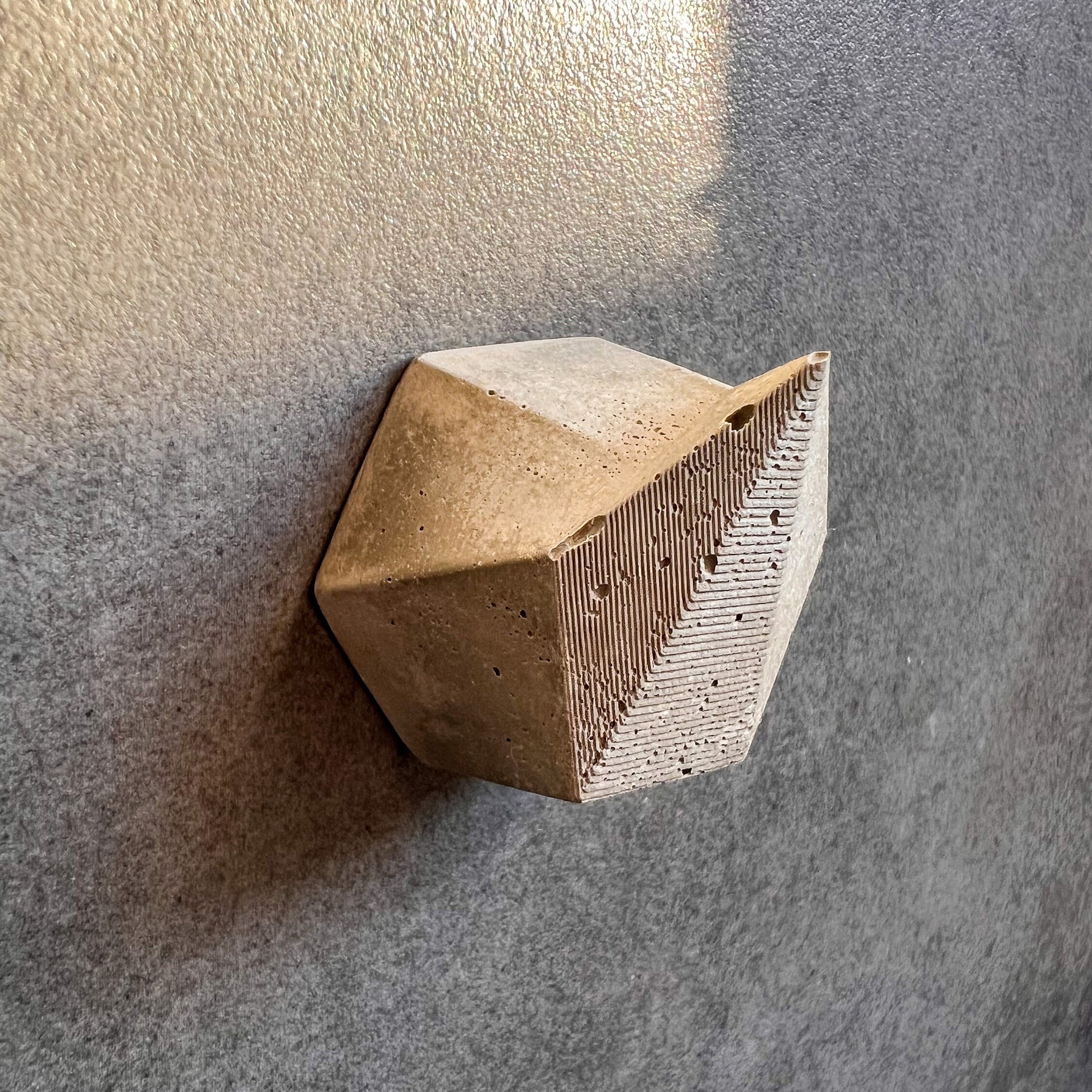 Geometric Wall Hook, Concrete Wall Hook, Irregular Knob, Towel Hook, Wall Hanger, Cement Wall Decor, Minimalist, Modern Wall Peg