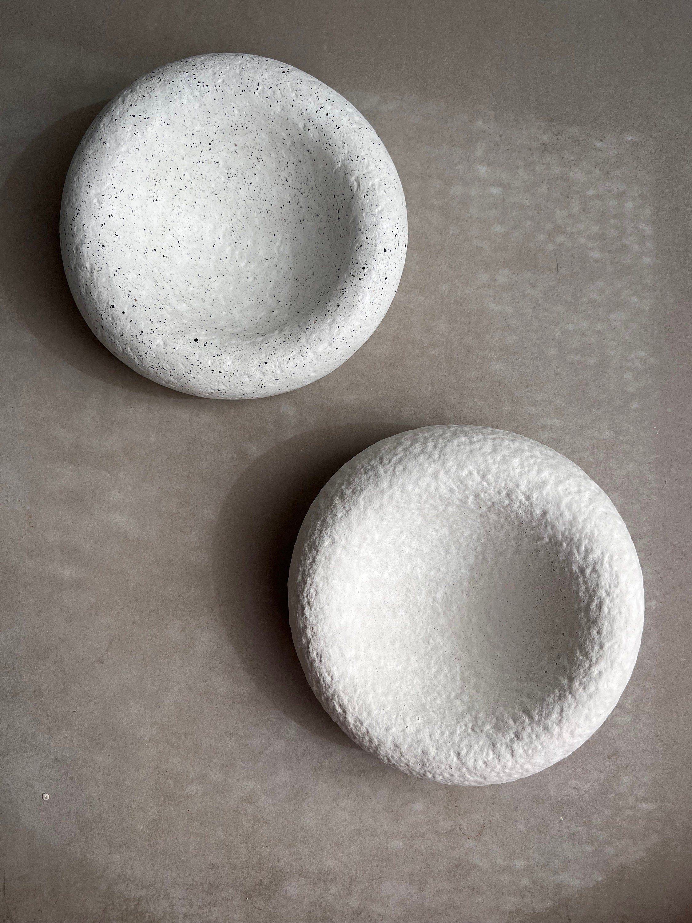 Bubble Bowl, Concrete Cloud Tray, Japandi Catch All Dish, Blob Jewelry Display, Chunky Dish, Chubby Trinket Tray, Decor for Coffee Table