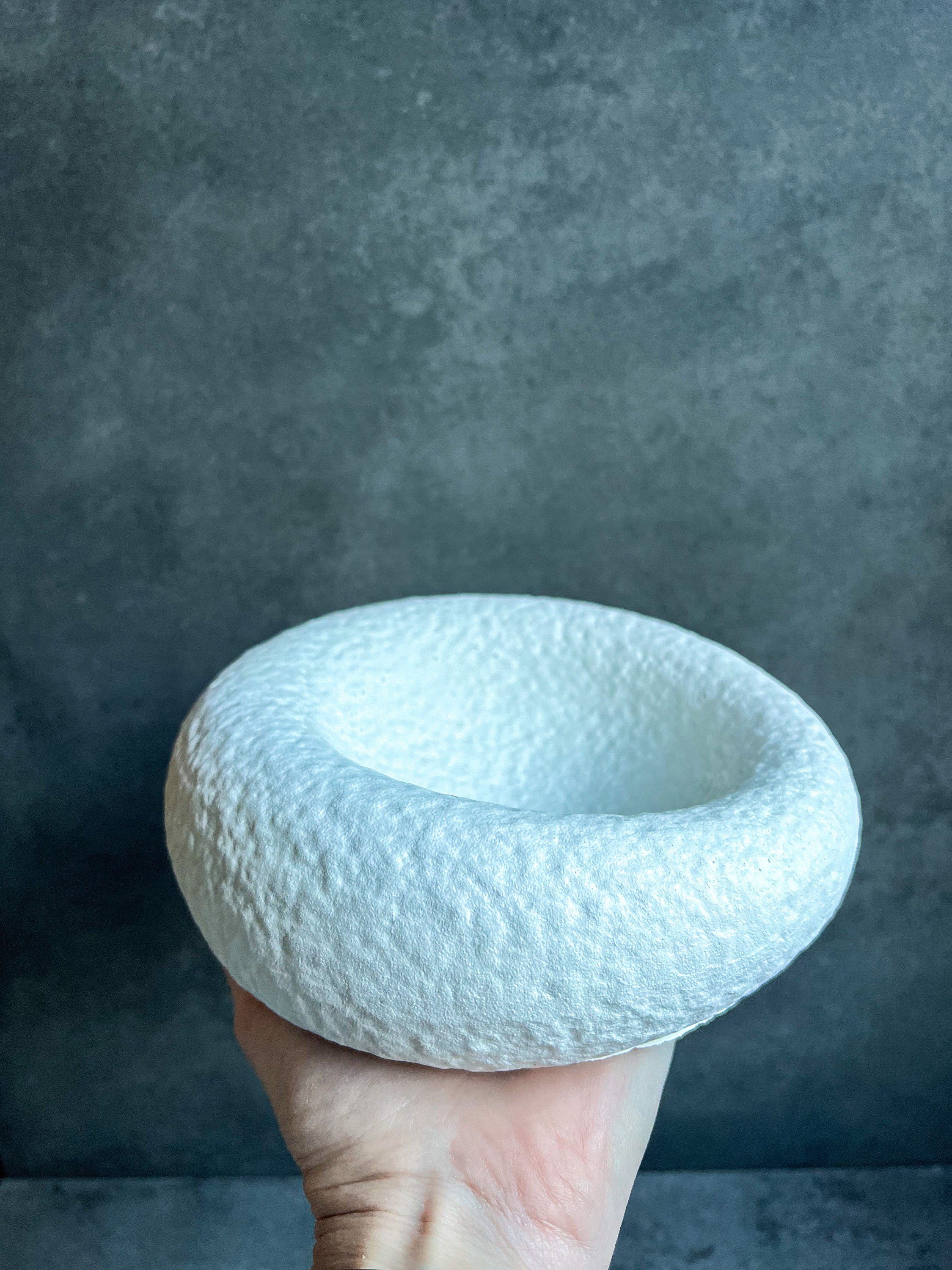 Bubble Bowl, Concrete Cloud Tray, Japandi Catch All Dish, Blob Jewelry Display, Chunky Dish, Chubby Trinket Tray, Decor for Coffee Table