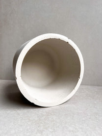 CONCRETE PLANTER with Drainage, Simple Plant Pot, Round Planter, Decorative Cement Pot, Minimalist, Nordic, Medium Planter, Japandi Decor