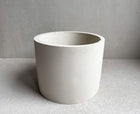 CONCRETE PLANTER with Drainage, Simple Plant Pot, Round Planter, Decorative Cement Pot, Minimalist, Nordic, Medium Planter, Japandi Decor