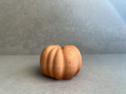 Small Concrete Pumpkin, Cement Fall Decor, Minimalist Thanksgiving Table Accent, Halloween Ornament, Stone Pumpkin Statue, Autumn Home Decor