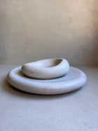 PEBBLE TRAY, Chunky Jewlery Display, Cement Trinket Tray, Decorative Concrete Tray, Japandi Decor, Minimalist Catchall, Large Vanity Dish