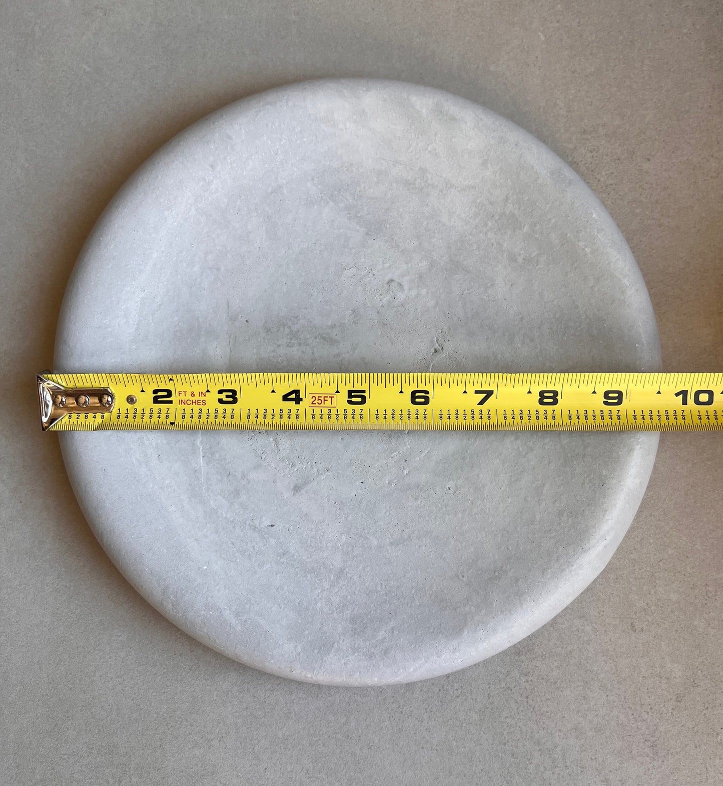 PEBBLE TRAY, Chunky Jewlery Display, Cement Trinket Tray, Decorative Concrete Tray, Japandi Decor, Minimalist Catchall, Large Vanity Dish