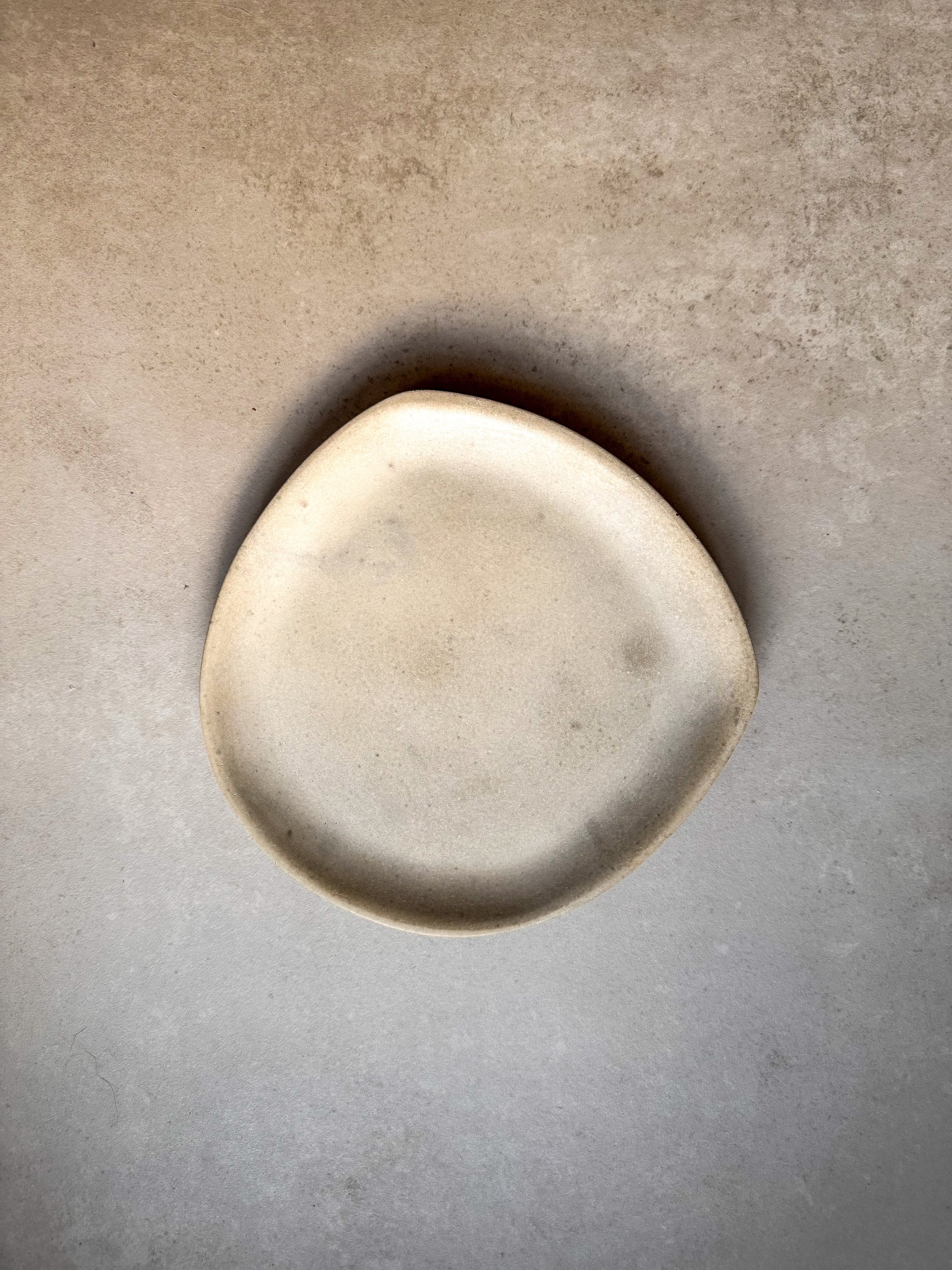 Minimalist Concrete Tray, Decorative Catchall, Asymmetrical Jewelry Display, Oblong Cement Tray, Coffee Table Decor, Modern Bathroom Dish
