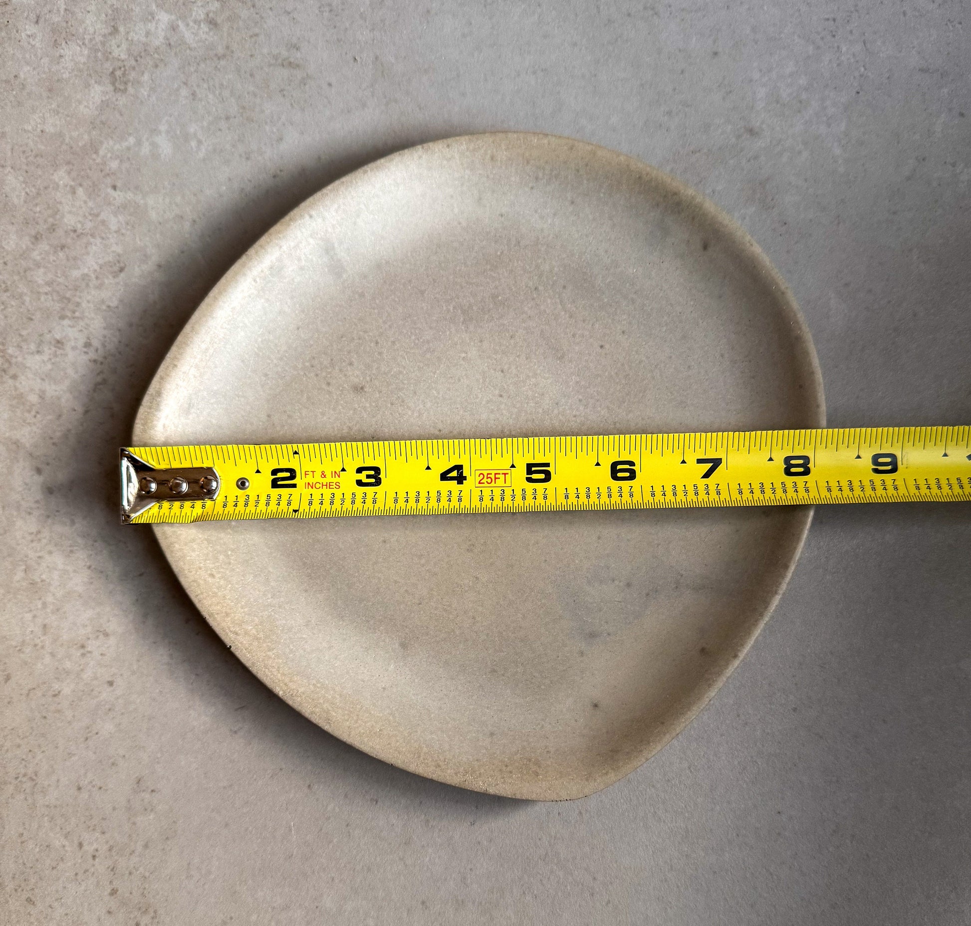 Minimalist Concrete Tray, Decorative Catchall, Asymmetrical Jewelry Display, Oblong Cement Tray, Coffee Table Decor, Modern Bathroom Dish