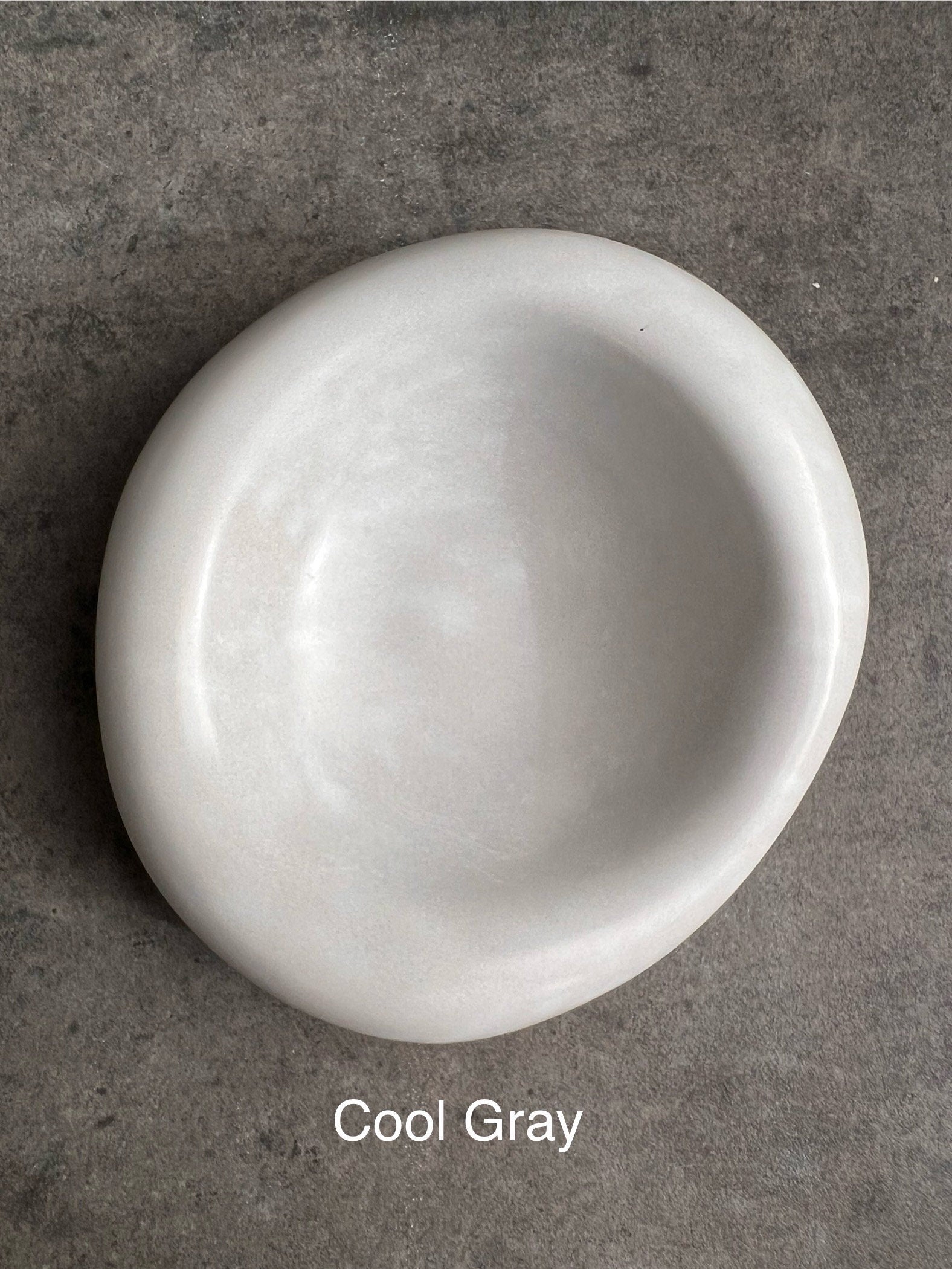 Bubble Concrete Tray - Asymmetrical