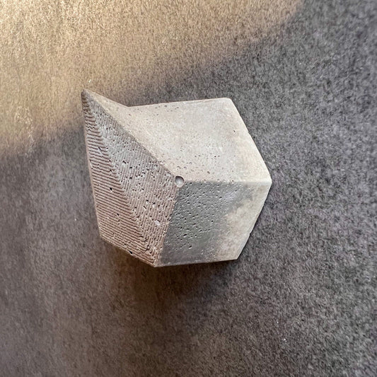 Geometric Wall Hook, Concrete Wall Hook, Irregular Knob, Towel Hook, Wall Hanger, Cement Wall Decor, Minimalist, Modern Wall Peg