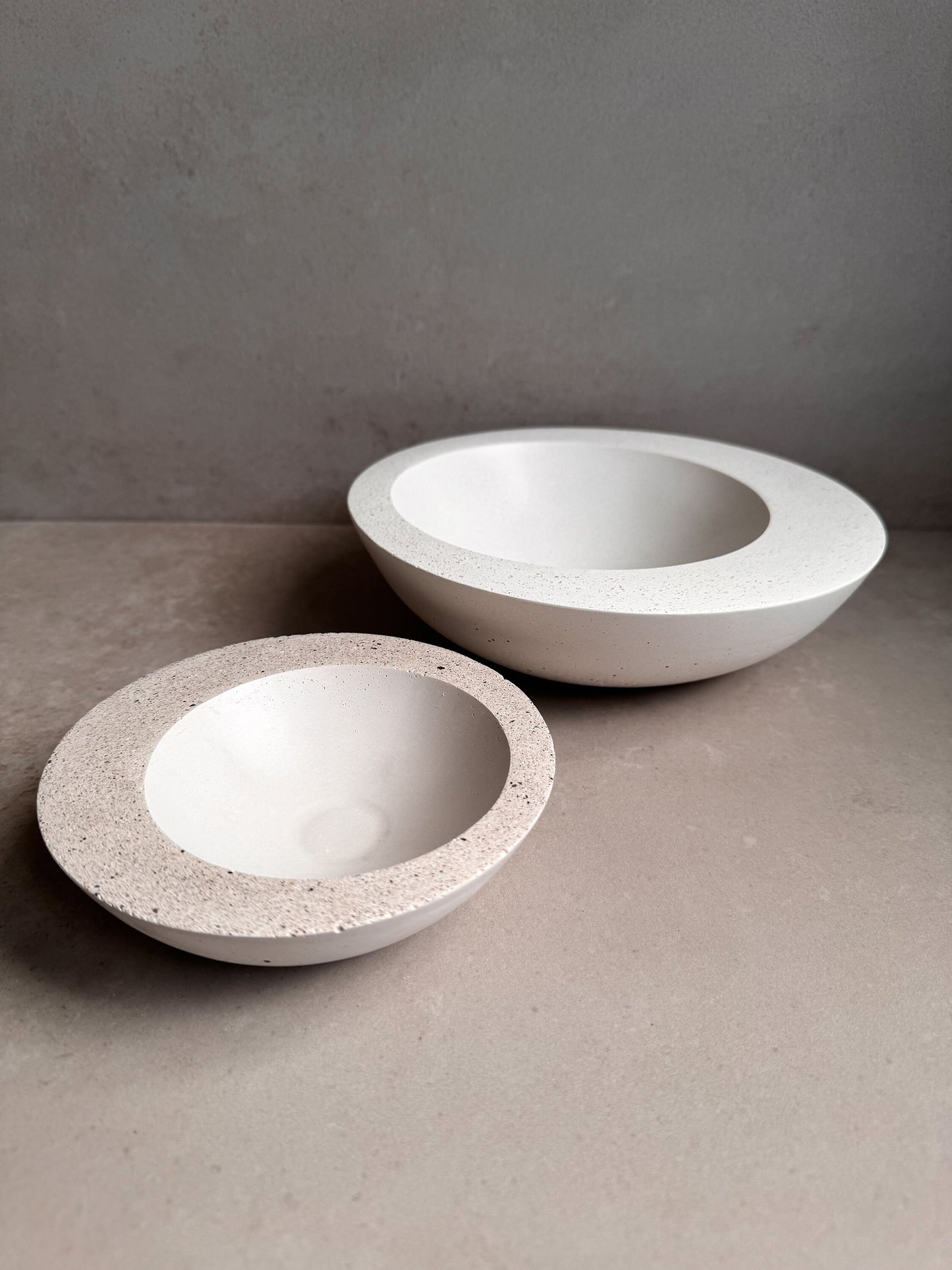 Minimalist Concrete Bowl, Asymmetrical Catch All, Modern Cement Bowl, Contemporary Bowl, Bowls for Decor, Decorative Bowl, Jewelry Dish