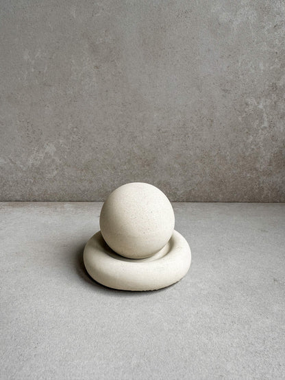 Concrete Essential Oil Diffuser, Aromatherapy Sphere, Passive Dome Diffuser, Cement Decor, Fragrance Air Freshener, Cement Diffiser Stone