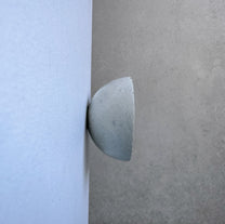 Round Drawer Pull, Concrete Drawer Knob, Cabinet Handle Hardware, Decorative Dome Peg, Cement Dresser Handle, Minimalist Stone Hook