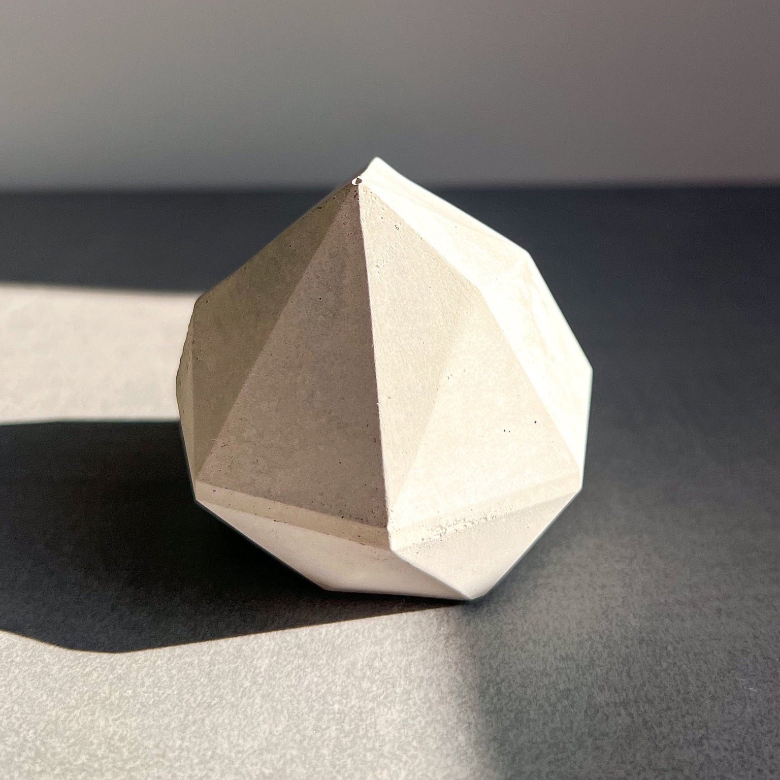 Concrete Paper Weight, Concrete Sculpture, Geometric Decor, Cement Decor, Minimalist Decor, Concrete Decor, Garden Ornament, Letter press